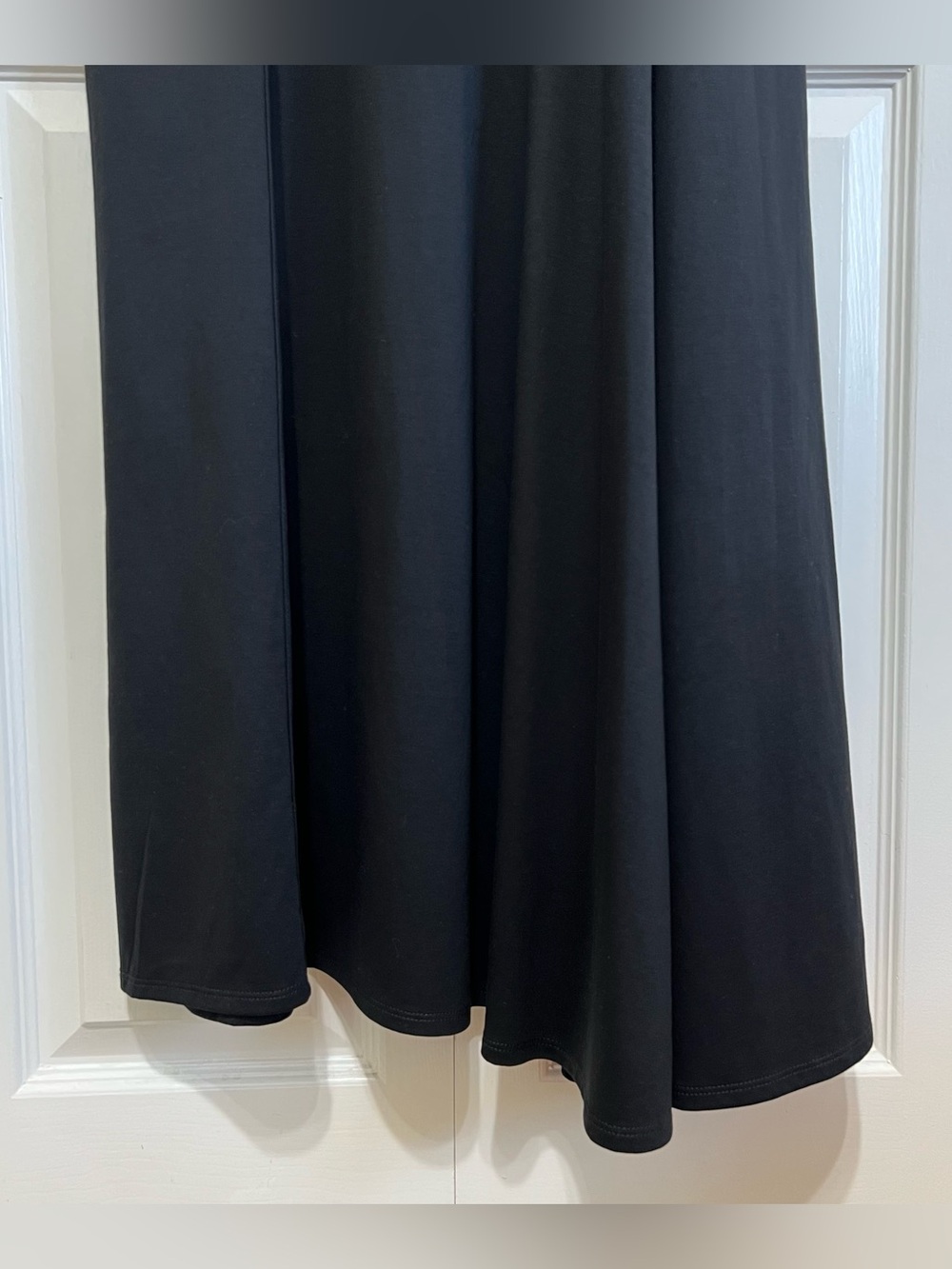 COS Asymmetric Polo Maxi Shirt Dress Black Size Medium NEW - Picture 12 of 16